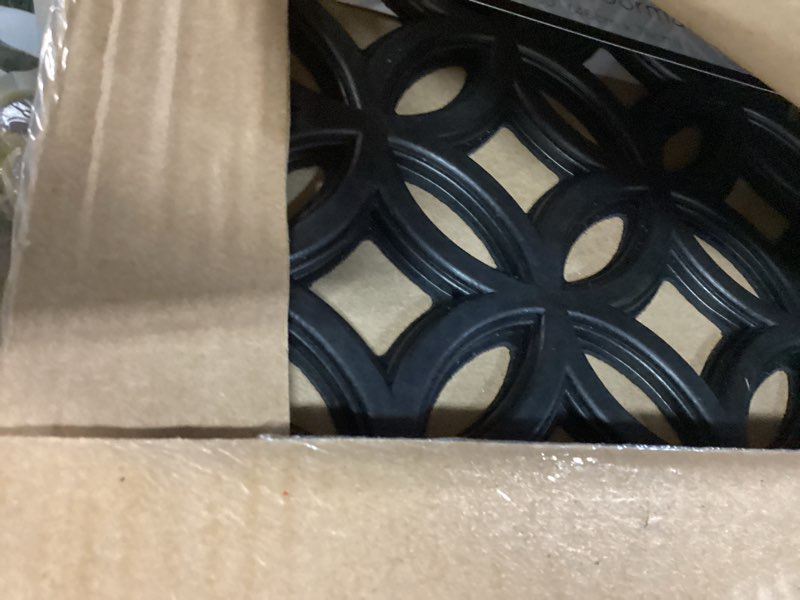 Condition photo showing Good Condition for dii rubber doormats collection all weather, 18x30, lattice lattice 1'6" x 2'6" (rectangular)