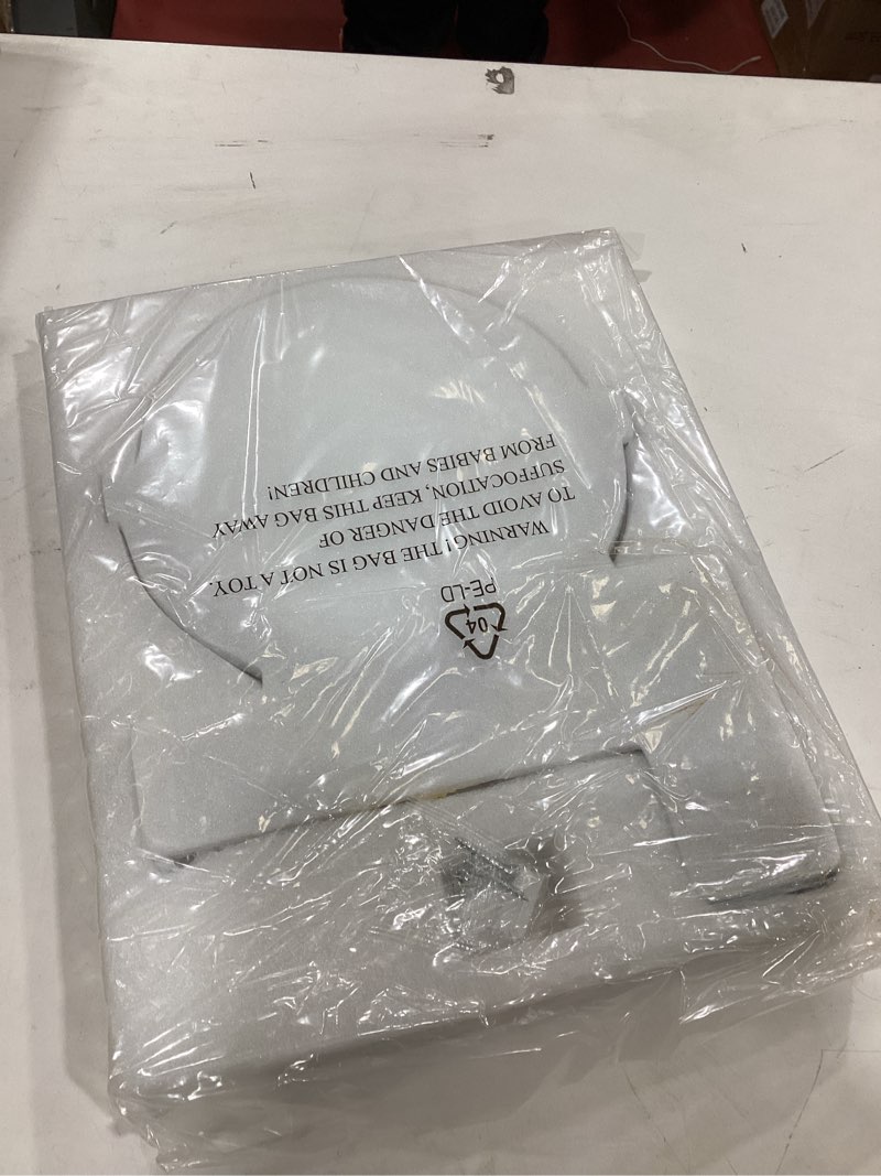 Condition photo showing New/Like New for Wall Mounted Makeup Mirror - 1X/10X Magnifying Mirror Double Sided, 8 Inch Extendable Bathroom Mirror, Nickel Finish 8"10x Nickel-no Led