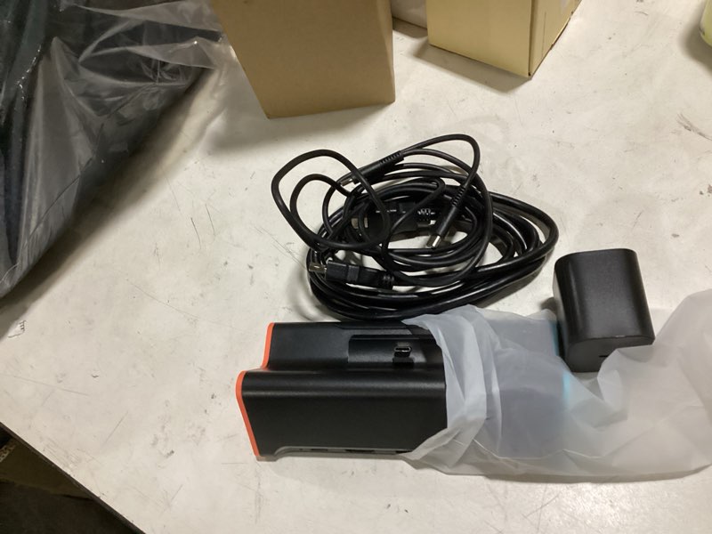 Condition photo showing Good Condition for switch 2 dock with 60w charger & hdmi cable, 4k portable docking station for nintendo switch2 console, travel tv connector stand base, usb-c charging cable, ac adapter power cord, game accessories set
