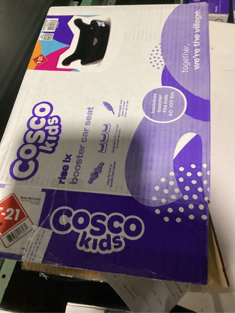 Condition photo showing Good Condition for (similar to) cosco topside backless booster car seat, lightweight booster seats for cars 40-100 lbs, backless booster seat for car, organic waves organic waves 1 pack