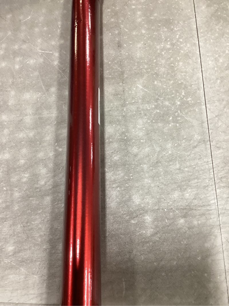 Condition photo showing As Is for RUSPEPA Red Valentine's Wrapping Paper Roll - 81.5 Sq Ft Matte Metallic Red Foil Gift Wrap Jumbo Rolls for Wedding, Birthday, Shower, Congrats, Holiday, Christmas - 30 inches x 32.8 feet Red 30" x 32.8'