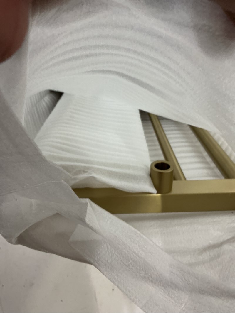 Condition photo showing New/Like New for alise towel racks for bathroom wall mounted,24 inch bathroom towel rack with tower bar,double towel racks for bathroom,sus304 stainless steel bathroom towel holder brushed gold brushed gold 24-inch