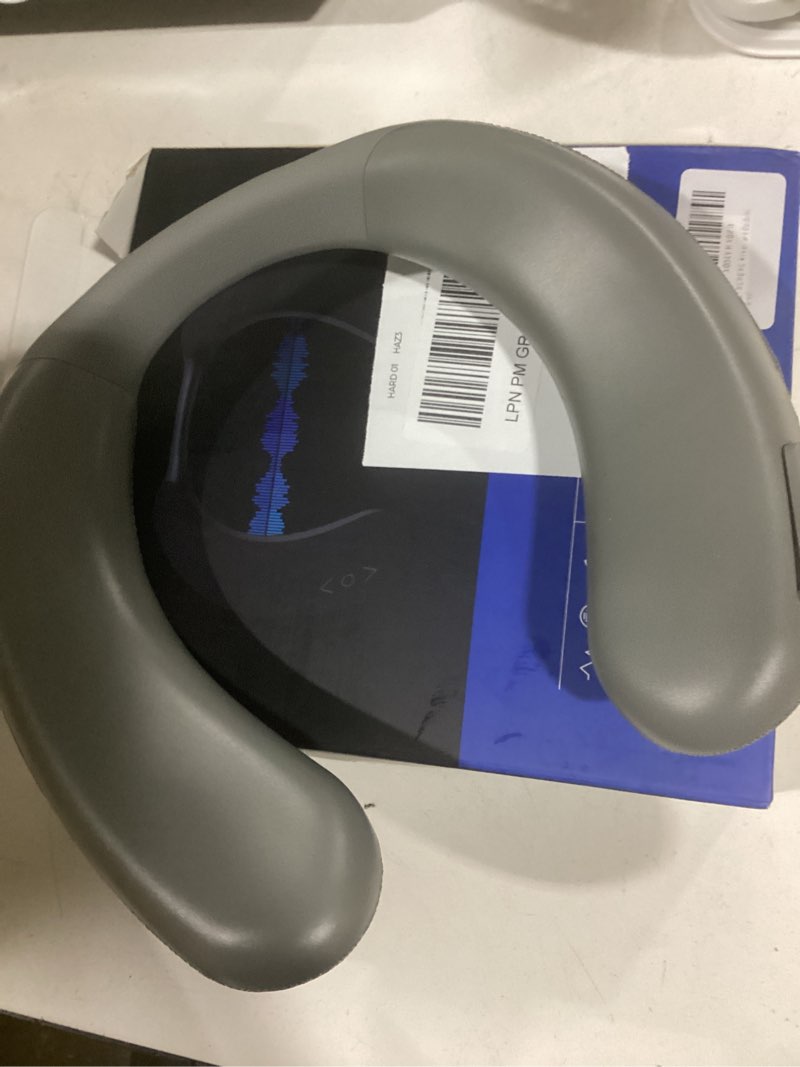 Condition photo showing Good Condition for wireless neck speakers | 3d surround sound & ergonomic design, 24h playtime,fashionable style for gym/travel home, office, and outdoors (gray)