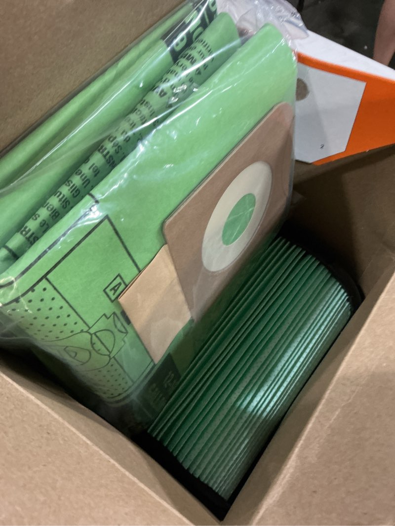 Condition photo showing Good Condition for osha compatible kit with hepa level filtration and cyclonic dust bags for select 12 -16 gal. ridgid wet/dry shop vacuums