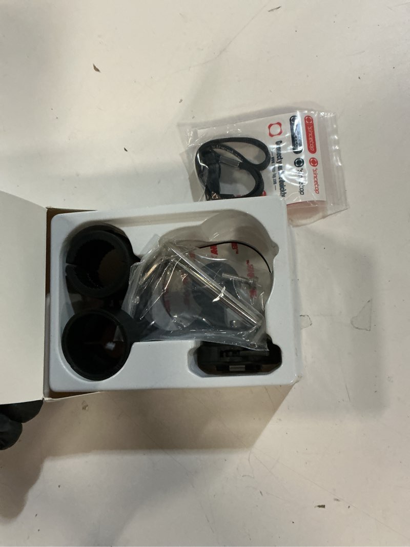 Condition photo showing Good Condition for sincetop bike/motorcycle phone mount - series q [ quad ] - bicycle handlebar aluminum cell phone holder - quick lock & release - compatible with moto/mountain/road/electric bikes, and scooters se - standard [se] handlebar mount - series q