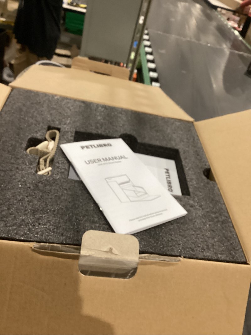 Condition photo showing As Is for PETLIBRO RFID Automatic Cat Feeder, Collar Tag-Activated Personalized Meals, 5G&2.4G Wi-Fi Programmable Cat Food Dispenser with Cats Recognition & Diet Tracking for Multi-Pet Homes and Different Diets