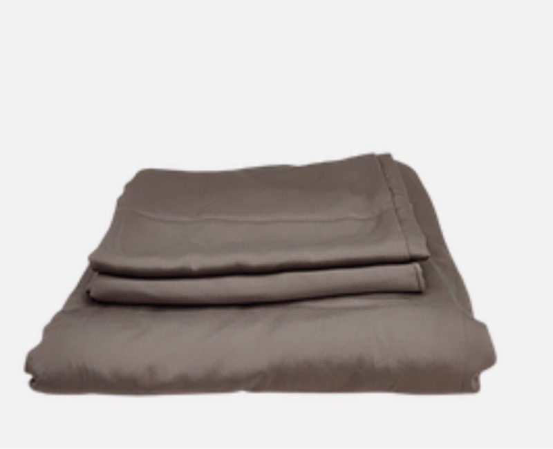 Quince Bedding Almond Cal King Fitted Sheet Set-3