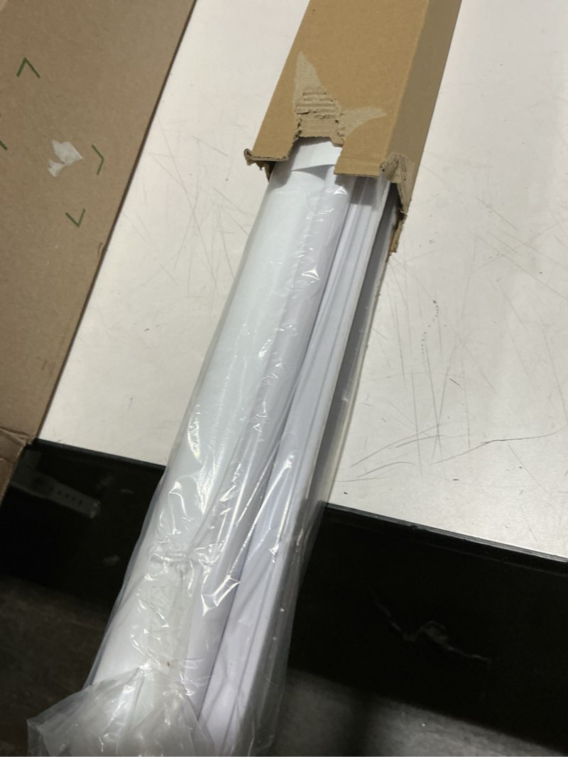 Condition photo showing Good Condition for ChrisDowa Cordless Blackout Roller Shades for Windows, Thermal Insulated UV Protection Pull Down Shades, Total Blackout Window Blinds for Home, Office, Bedroom, Door (23" W x 72" H, White) 23"W x 72"H White