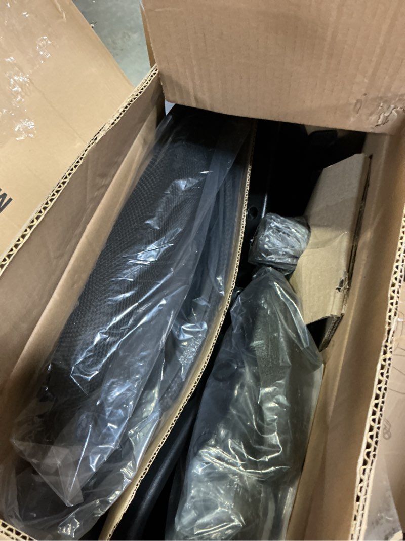 Condition photo showing Good Condition for BestOffice | Ergonomic Office Chair | Mid-Back Swivel Desk Chair | Breathable Backrest & Lumbar Support | Adjustable Height | Sponge Seat | Rolling Wheels | Dark Black | for Adults & Women Dark Black pack of 1