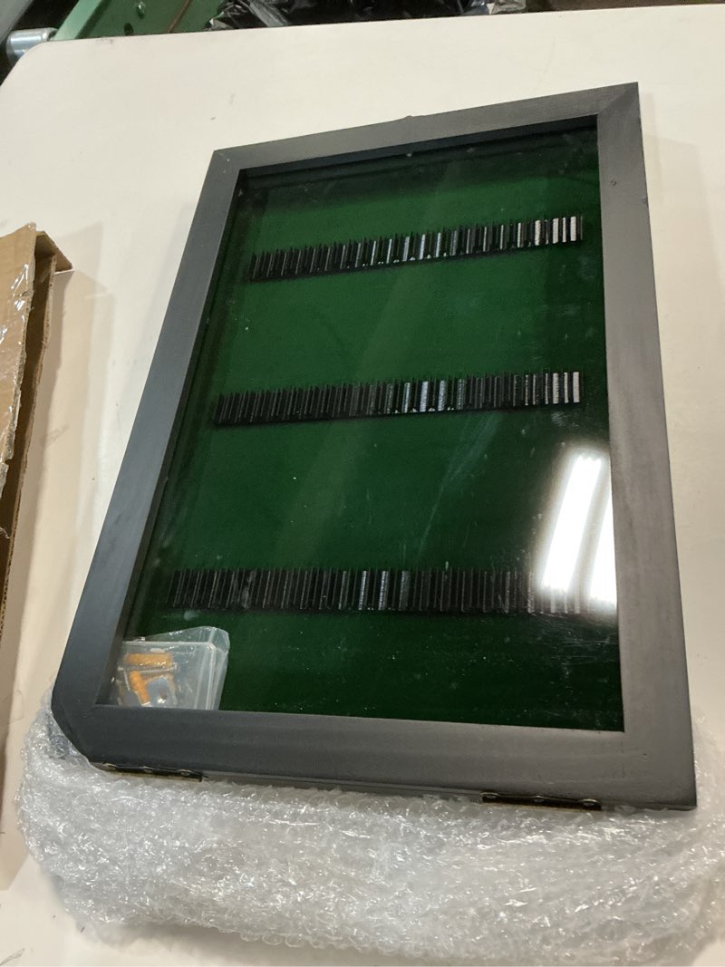 Condition photo showing Good Condition for Golf Pencil Display Case with Built-in 3D-Printed Pen Holder, Holds 63 Round or Hexagonal Pencils, Wall Mount Display Case for Golf Tees, Home Office Decor, Father Dad Grandpa Birthday Sports Gifts