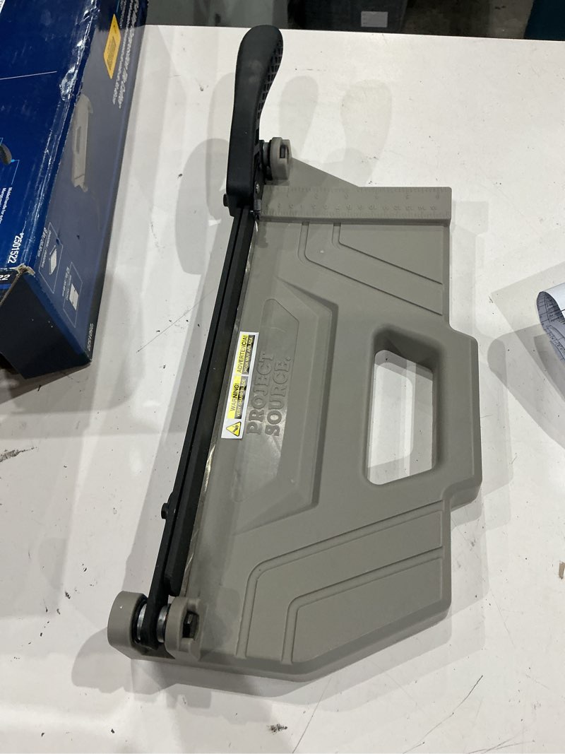 Condition photo showing As Is for project source 12-in floor cutter
