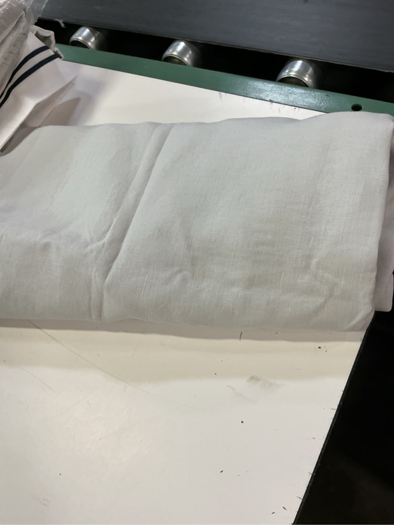 Condition photo showing Good Condition for european linen euro sham, euro, light grey