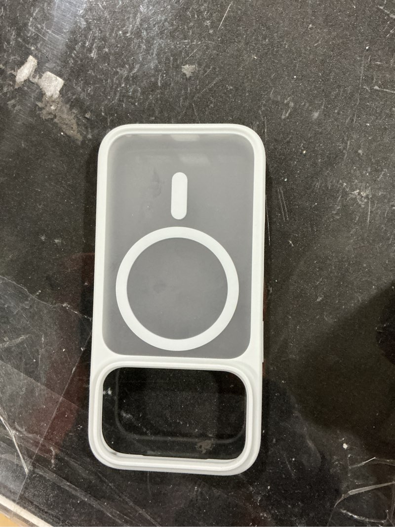 Condition photo showing Good Condition for torras magnetic shockproof for iphone 17 pro case, camera control, compatible with magsafe, military-grade protection, stronger slim translucent phone case for iphone 17 pro, silver white iphone 17 pro silver white