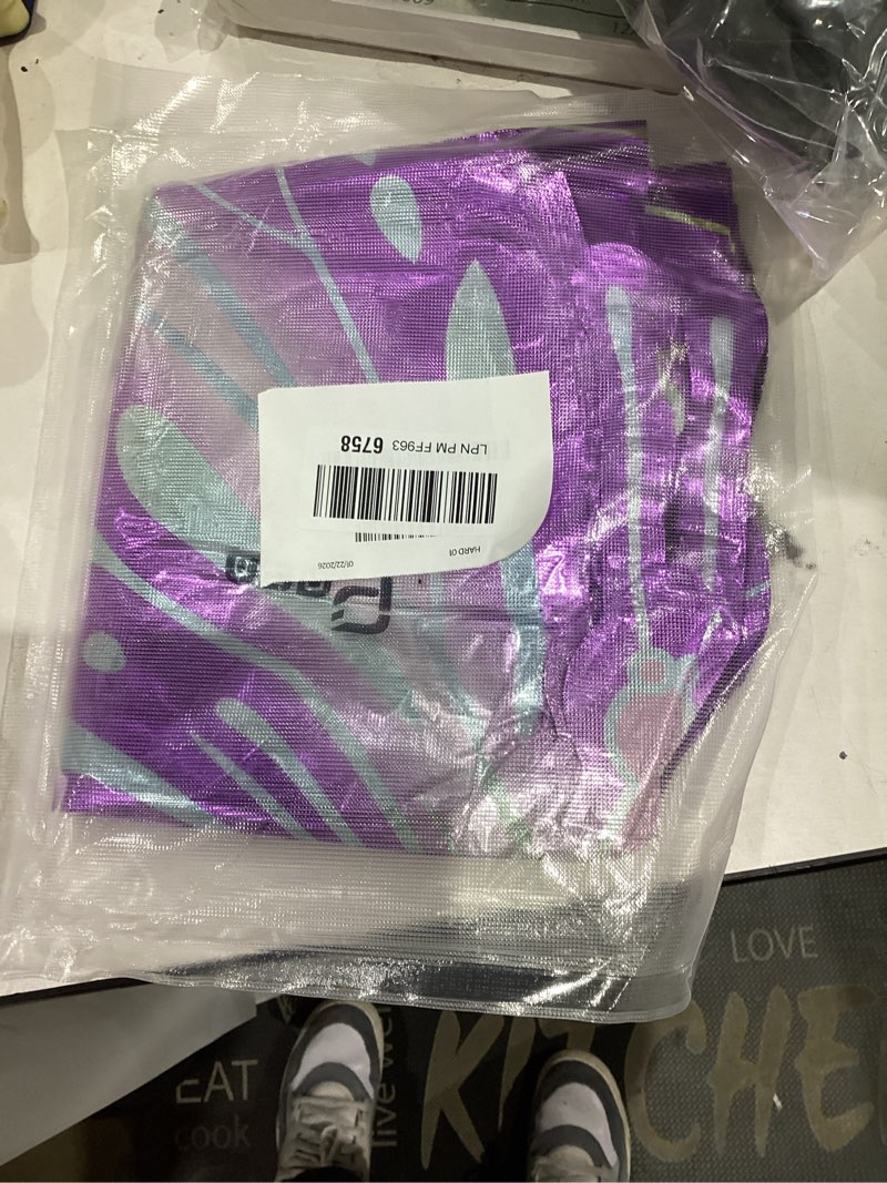 Condition photo showing As Is for Poen 12 Pcs 40 Inch Purple Butterfly Balloons bulk Foil Fairy Butterfly Balloons Decorations for Butterflies Theme Wedding Birthday Girl Party Baby Shower Supplies(Purple Gradient)