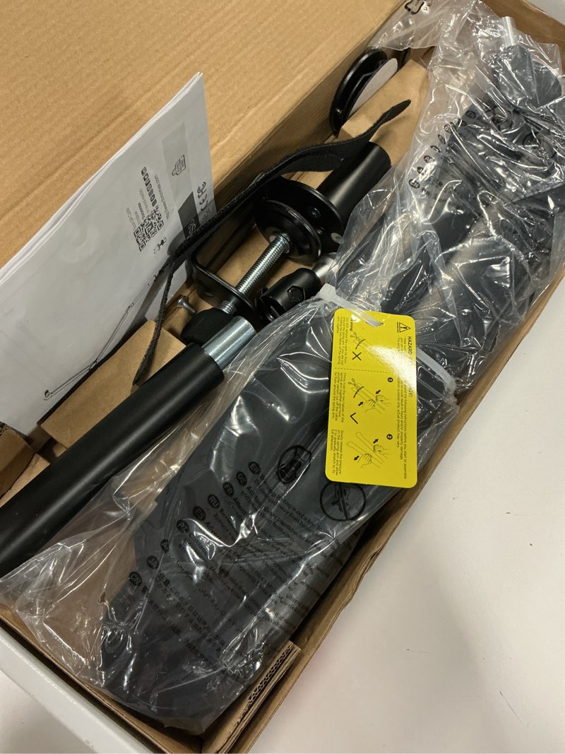 Condition photo showing As Is for (Incomplete) Boom Arm Stand THRONMAX S8 Mic Stand for Game Streaming and Broadcasting/Sturdy and Universal Mic Arm with 1/4“?3/8\" to 5/8\" Adapter?All-Metal and Fully Adjustable Mic Arm Metal Black