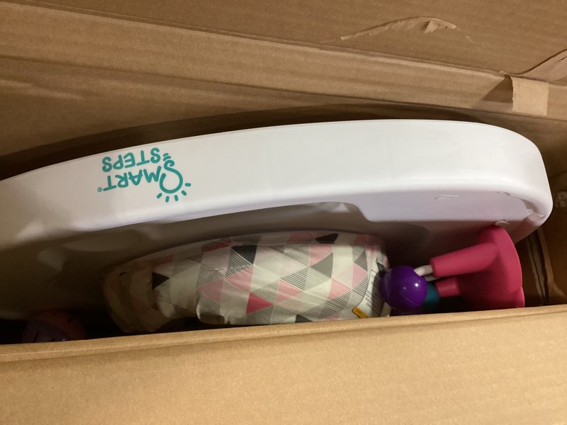 Condition photo showing As Is for Smart Steps® Bounce N’ Play 3-in-1 Activity Center, Harmony Pink