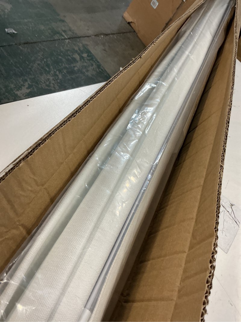 Condition photo showing Good Condition for 100% Blackout No Tools No Drill Cordless Roman Shades for Windows, Size 40 3/4" W × 60" H (for Windows 41" W × 60" H) Blackout - Off-White Blackout - Off-white 41" W × 60" H