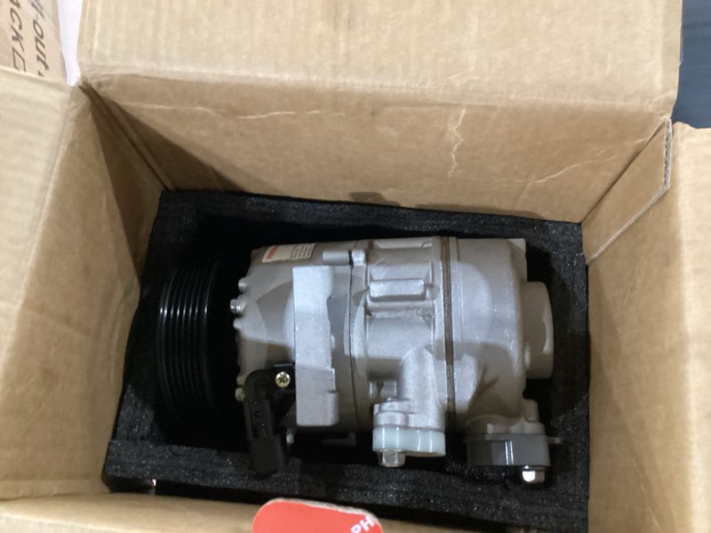 Condition photo showing Good Condition for phoboos a/c compressor with clutch compatible with hyundai elantra/elantra coupe/elantra gt 2014-2020, kia forte/forte koup/forte 5/soul 2014-2019, 1.8/2.0l, fast cooling, low noise, ref. 197383