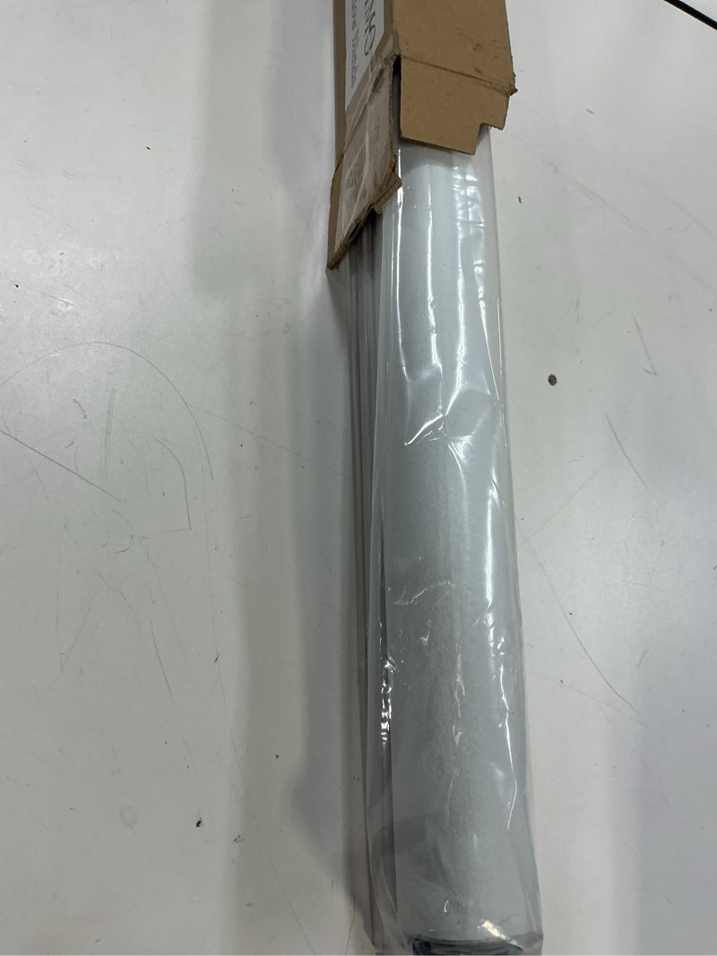 Condition photo showing As Is for (Similar)Persilux Cordless Zebra Blinds for Indoor Windows, Free-Stop Zebra Blinds Cordless, Light Filtering Sheer Shades Dual Layer for Day and Night, Zebra Roller Shades for Home (30.5\" W X 64\" H, White) 30.5\"W x 64\"H White