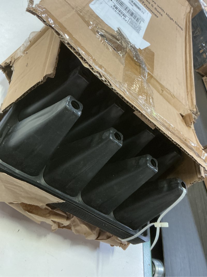 Condition photo showing Good Condition for 1020 plant tray with tall 7.3'' dome, 5-pack extra large seed starter tray with humidity domes, heavy duty 1020 trays and flats with lid, seed germination mini greenhouse no hole for balcony garden 5p 1020trays+7.3''domes