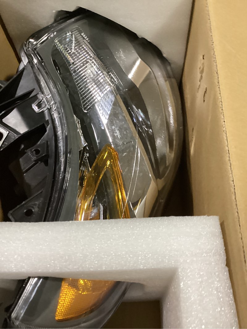 Condition photo showing Good Condition for weelmoto headlights assembly for 2006-2013 chevy impala, headlight assembly pair headlamp replacement for 14-16 chevy impala limited; 06-07 chevy monte carlo, 06 07 08 09 10 11 12 13 chrome housing