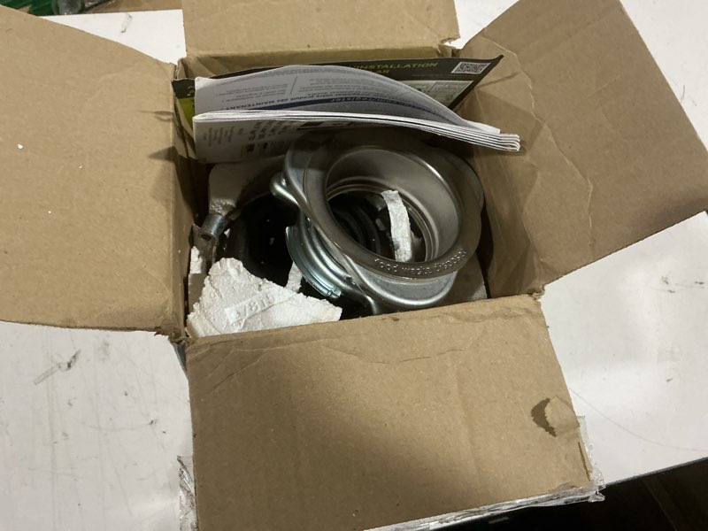Condition photo showing As Is for insinkerator garbage disposal, badger 1, standard series, 1/3 hp continuous feed, black, waterborne grey enamel