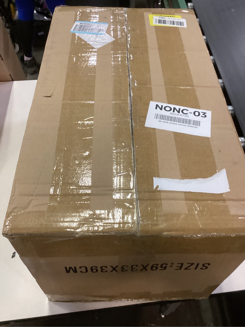 Condition photo showing New/Like New for Macarrie 75 Pack 68 oz Square Deli Containers with Lids Clear Airtight Plastic Food Storage Containers Organizer Bin for Food Prep Freezer Kitchen Restaurant Supplies 68 oz 75