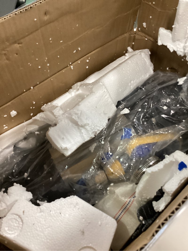 Condition photo showing Good Condition for Sewage Effluent Grinder Pump, 1HP 110V 6400GPH, Stainless Steel Cast Iron with Automatic Float Switch, 2'' NPT Discharge for Basement, Sump Basin, Residential Sewage