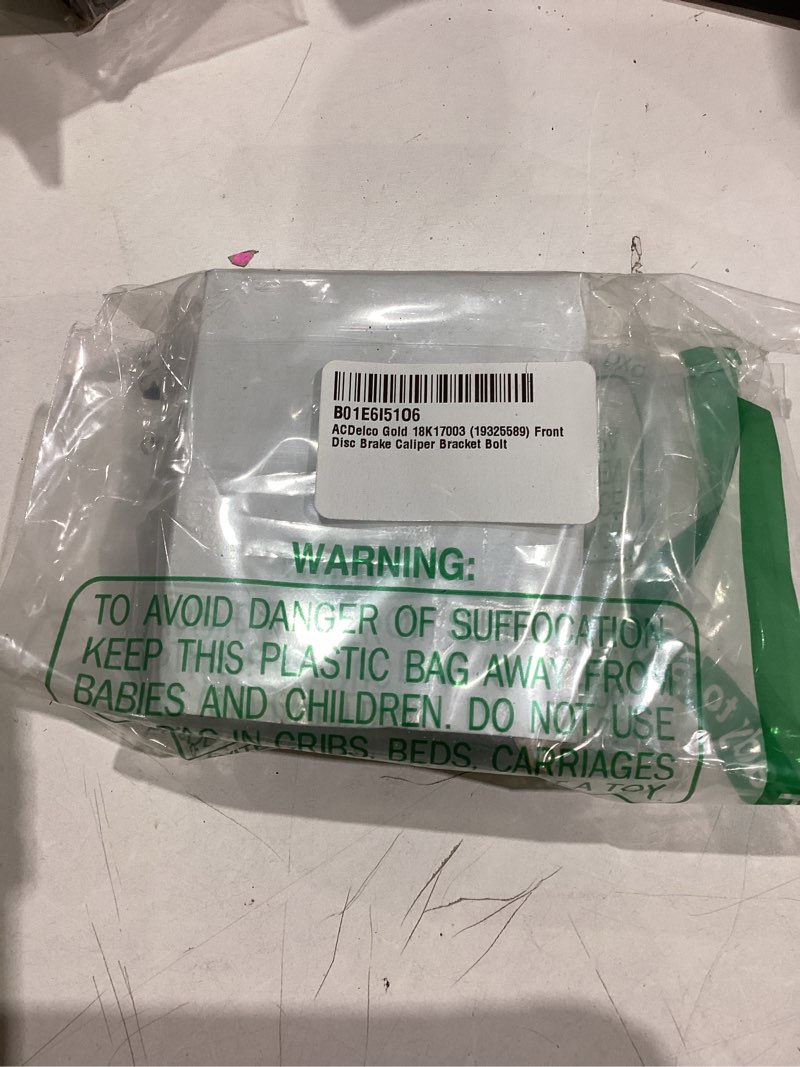 Condition photo showing Good Condition for ACDelco Professional 18K17003 Front Disc Brake Caliper Bracket Bolt