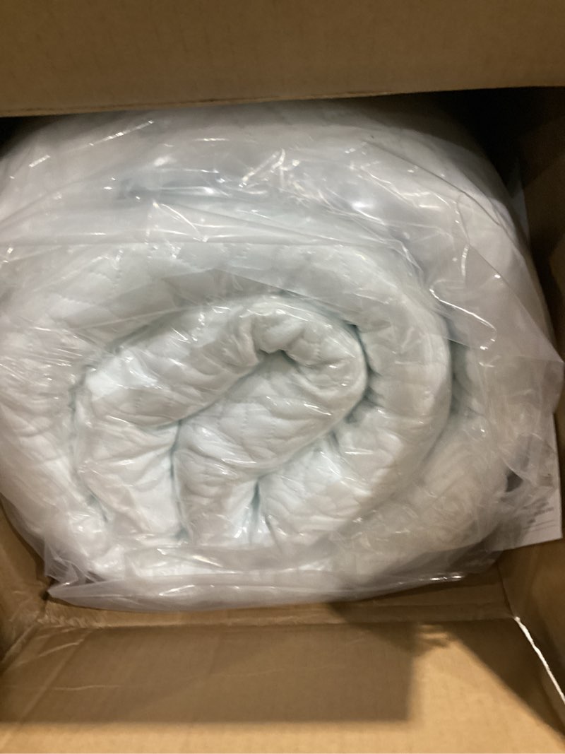Condition photo showing Good Condition for premium dual layer 4 inch memory foam mattress topper, 2 inch gel memory foam and 2 inch pillow top mattress pad cover for back pain, extra thick comfort support