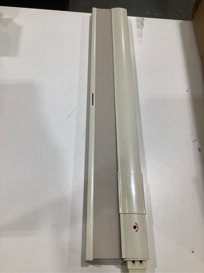 Condition photo showing As Is for myshade cordless blackout window blinds & shades pull down room darkening window shades light blocking honeycomb cellular shade for indoor windows easy to install 24 inch wide, h50 beige blinds color-coordinated beige 24"w x 50"h