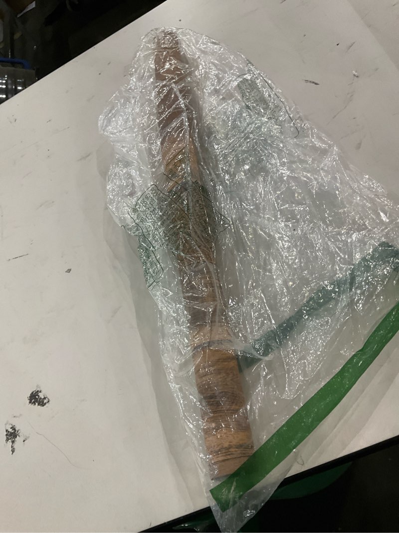 Condition photo showing Good Condition for Yun-aeon Brown Wood Peel and Stick Wallpaper 17.3" X 472.4"Coffee Brown PVC Self Adhesive Wood Wall Peel and Stick Paper for Wall Covering Furniture Countertop Kitchen Christmas DIY Brown 17.3" x 472.4"