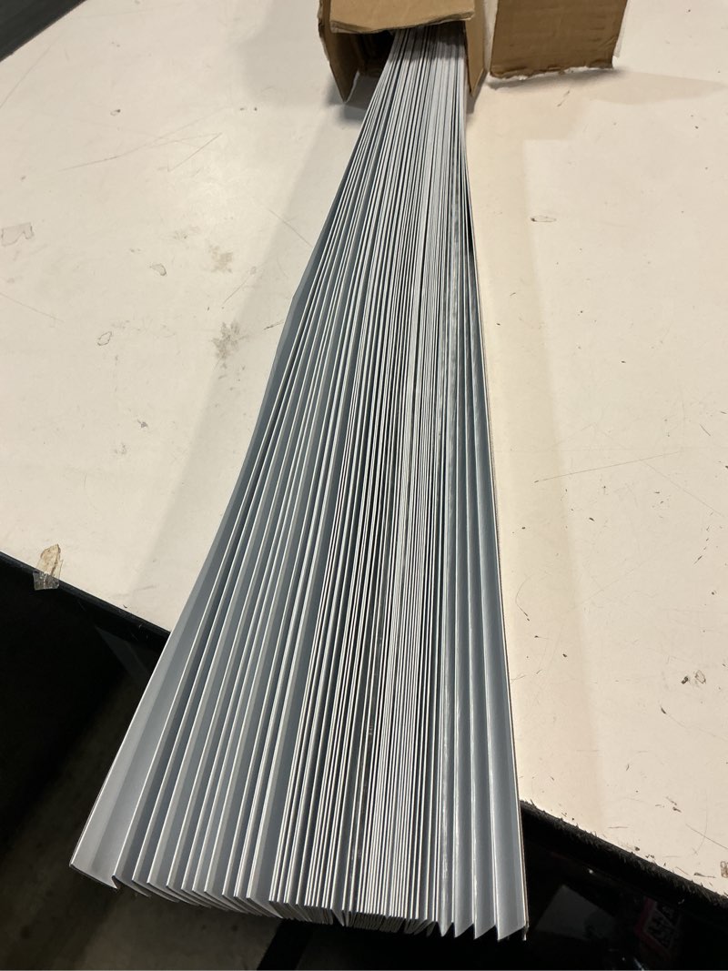 Condition photo showing Good Condition for Redi Shade No Tools Original Arch Light Blocking Pleated Fabric Shade White, 72" W x 36" H White Light Blocking Pleated