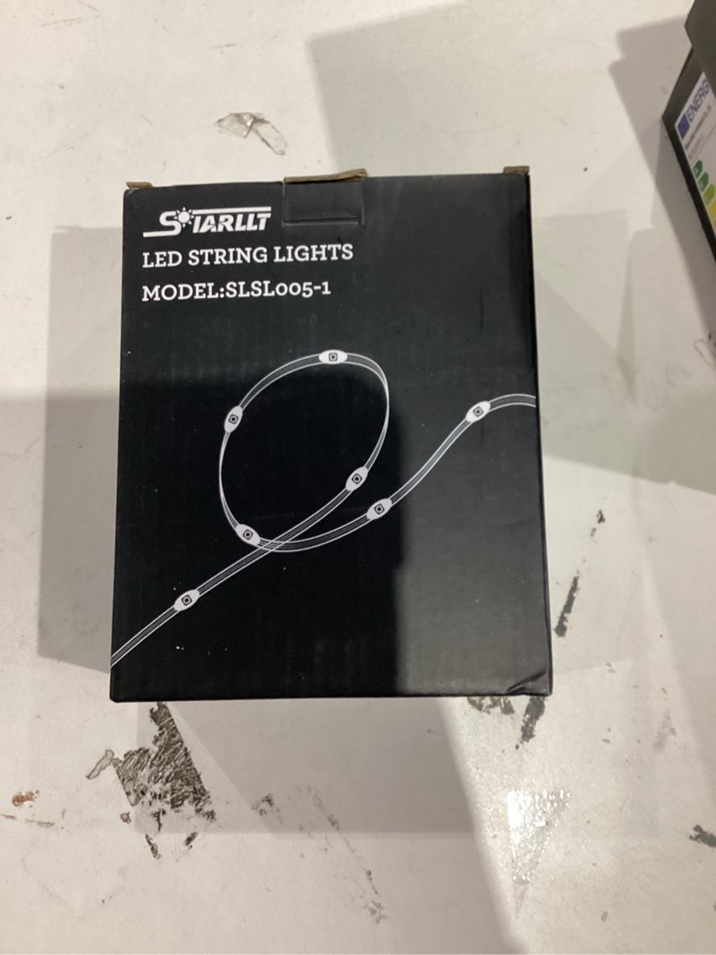 Condition photo showing New/Like New for Christmas Twinkle Lights, 206FT 600 LED Outdoor String Lights, IP65 Waterproof, 8 Modes, Plug in Timing & Memory Functions, for Backyard, Garden- Cool White Cool White 600LED