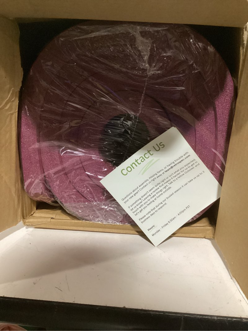 Condition photo showing Good Condition for Retrospec Solana Yoga Mat 1/2" Thick w/Nylon Strap for Men & Women - Non Slip Exercise Mat for Yoga, Pilates, Stretching, Floor & Fitness Workouts Boysenberry 1/2 inch