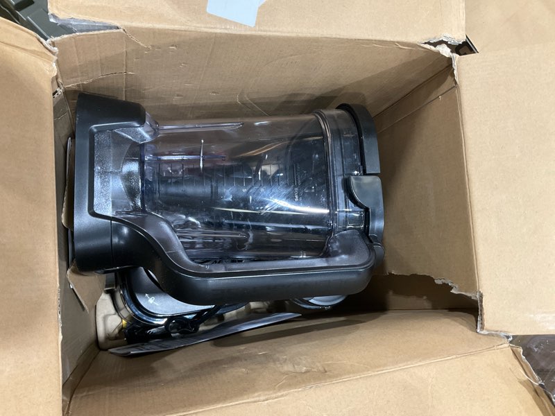 Condition photo showing As Is for Ninja Blender & Food Processor All-in-One | For-Smoothies, Food and More | Kitchen Countertop | Includes 72 oz. Pitcher & (2) 24 oz. To-Go Cups with Lids | 1800 Watt | Black | TB301 Blender + (2) 24-oz. Cups
