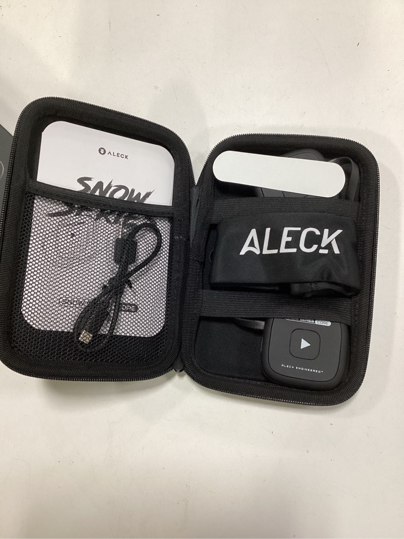 Condition photo showing Good Condition for ALECK Snow Series Core Universal Wireless Bluetooth Helmet Speakers Headphones for Ski and Snowboard Audio-Ready Helmets, Glove Friendly Controls, Microphone Headset for Hands-Free Calls