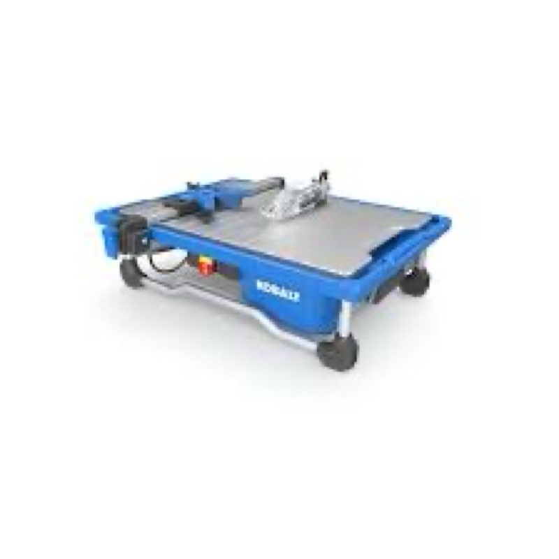 kobalt 7-in wet tabletop tile saw kws-b7-20 a-x