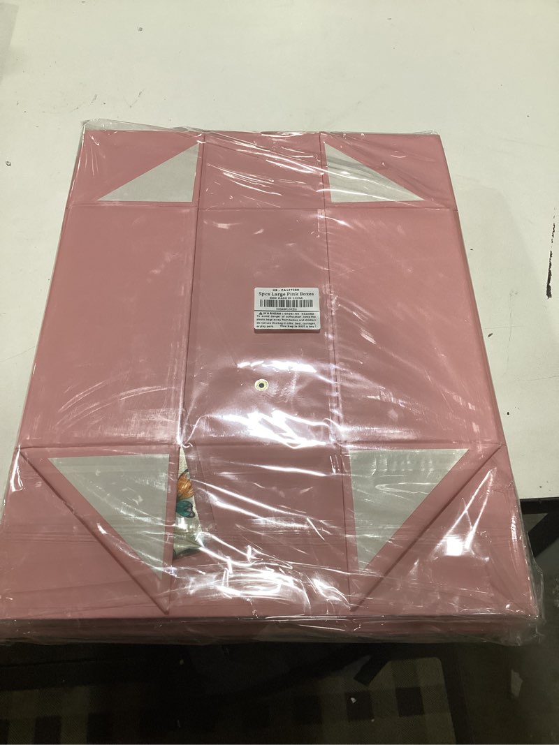 Condition photo showing Good Condition for PALITIGO Gift Box 5 Pack 13 x 9 x 4.3 inch Large Gift Box with Lids - Luxury Packaging Box for Gifts, Birthdays, Mother's Day, Baby Showers, and Special Occasions 1 Count (Pack of 5) Pink Large