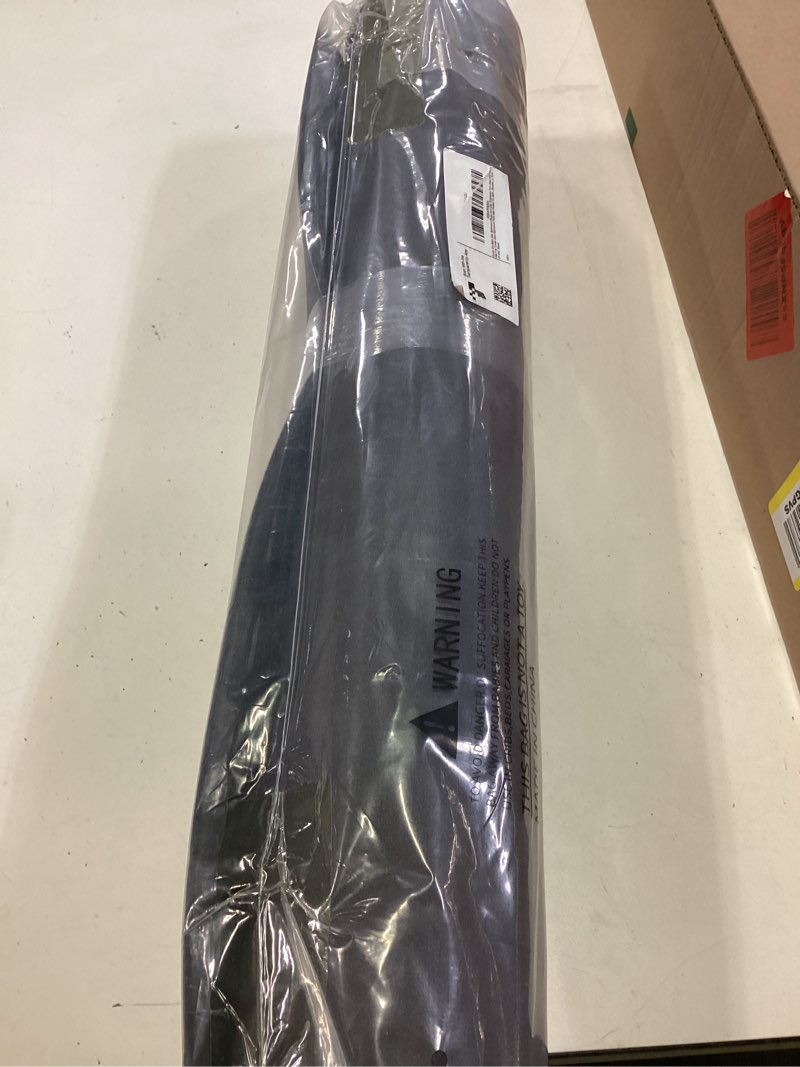 Condition photo showing New/Like New for tyuu thin bath mat runner, long bathroom rugs non slip, 24x70 black | quick dry bath rug fits under door. non-slip rubber backing. absorbent faux suede bathroom floor mats. bath, shower & sink. black 2' x 5'10" (rectangular)