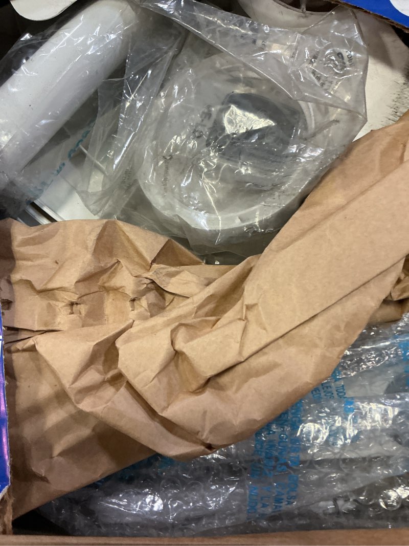 Condition photo showing As Is for lasko - stand fan - white