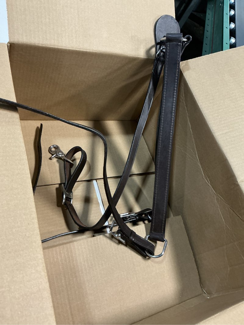 Condition photo showing Good Condition for Tough 1 Royal King Working Breast Collar Dark Oil