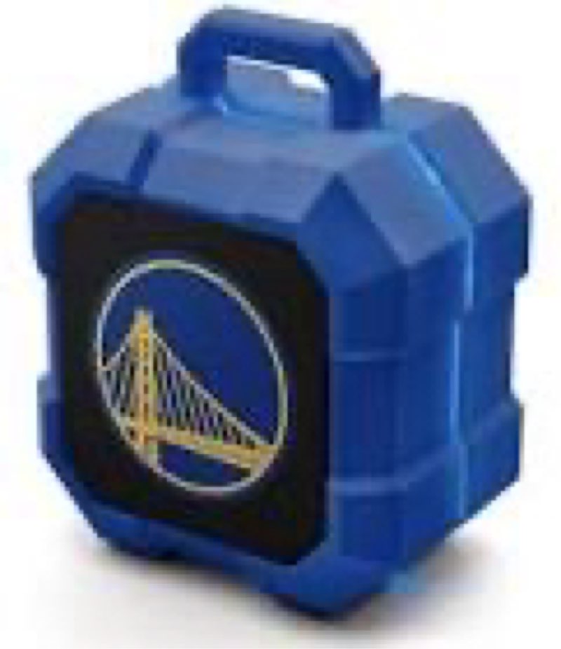 soar nba shockbox led wireless bluetooth speaker - water resistant ipx4, 5.0 bluetooth with over 5 h