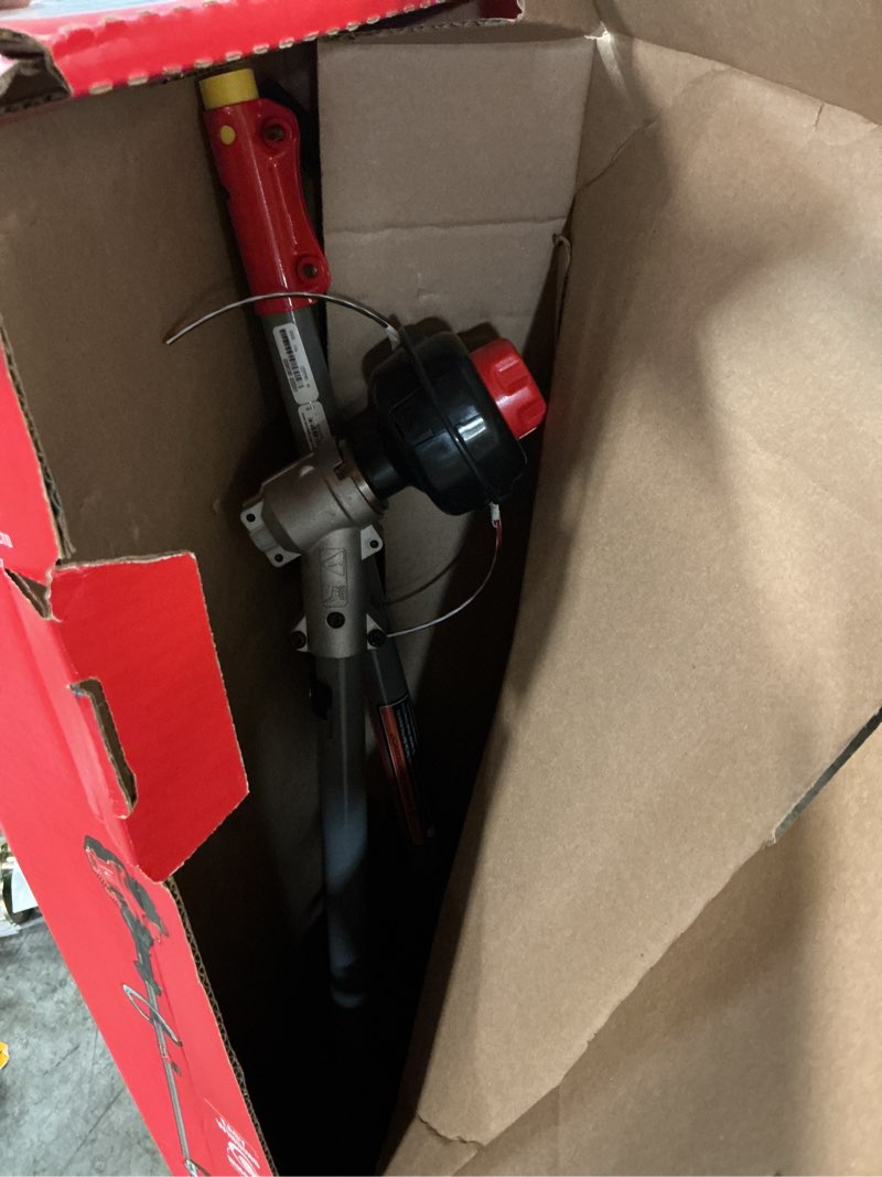 Condition photo showing As Is for craftsman ws2200 25-cc 2-cycle 17-in straight shaft attachment capable gas string trimmer