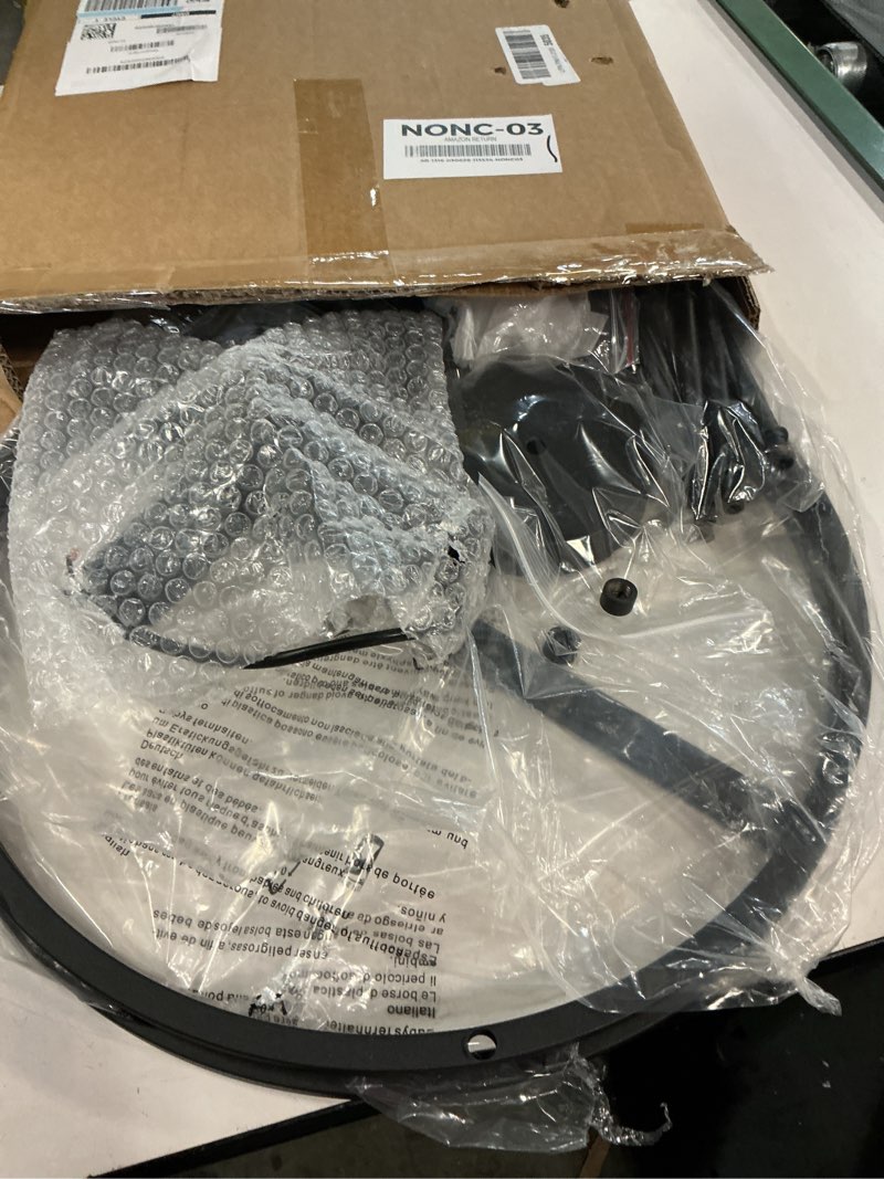 Condition photo showing New/Like New for industrial semi flush mount ceiling light,4 light rustic metal ceiling light fixture,black farmhouse chandelier for kitchen island dining room hallway entryway bedroom living room.