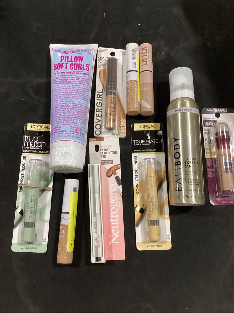 miscellaneous cosmetic and beauty products