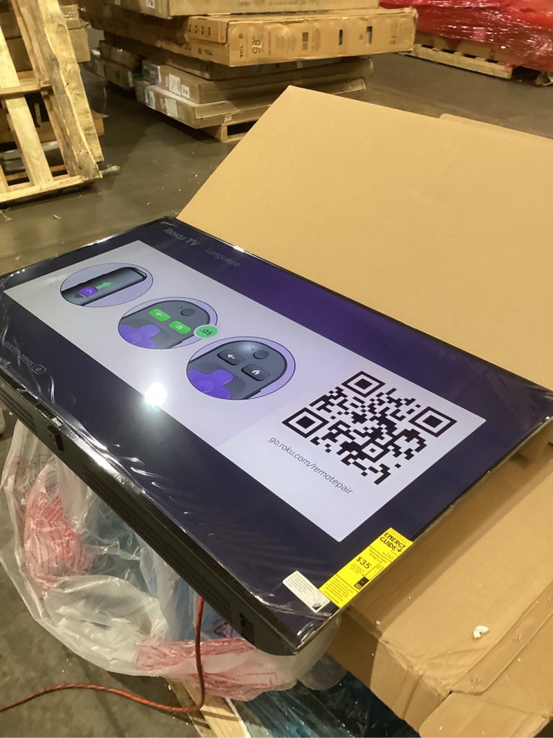 Condition photo showing New/Like New for Roku Smart TV 2025 – 50-Inch Select Series, 4K HDR TV – RokuTV with Enhanced Voice Remote – Flat Screen LED Television with Wi-Fi for Streaming Live Local News, Sports, Family Entertainment TV only 50"