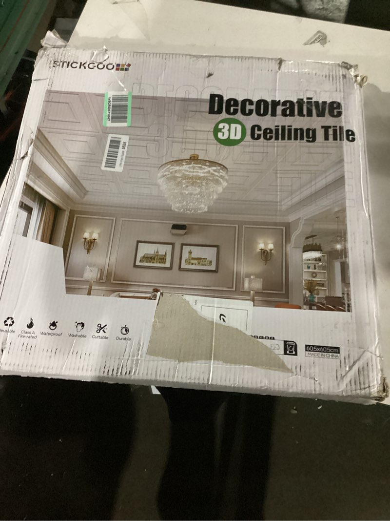 Decorative 3d ceiling tile
