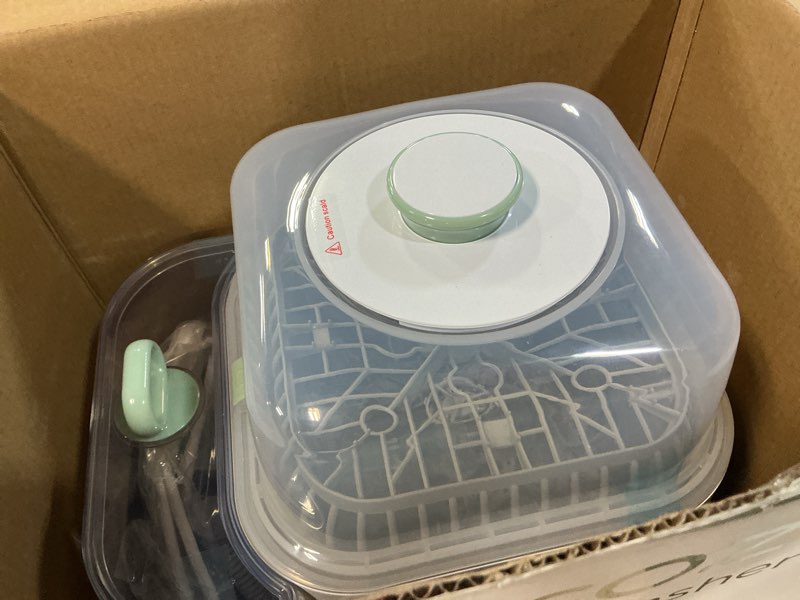 Condition photo showing Good Condition for Momcozy KleanPal Pro Baby Bottle Washer, Sterilizer & Dryer - All-in-One Cleaning Machine for Bottles, Pump Parts & Baby Essentials - Time-Saving & Effortless Care