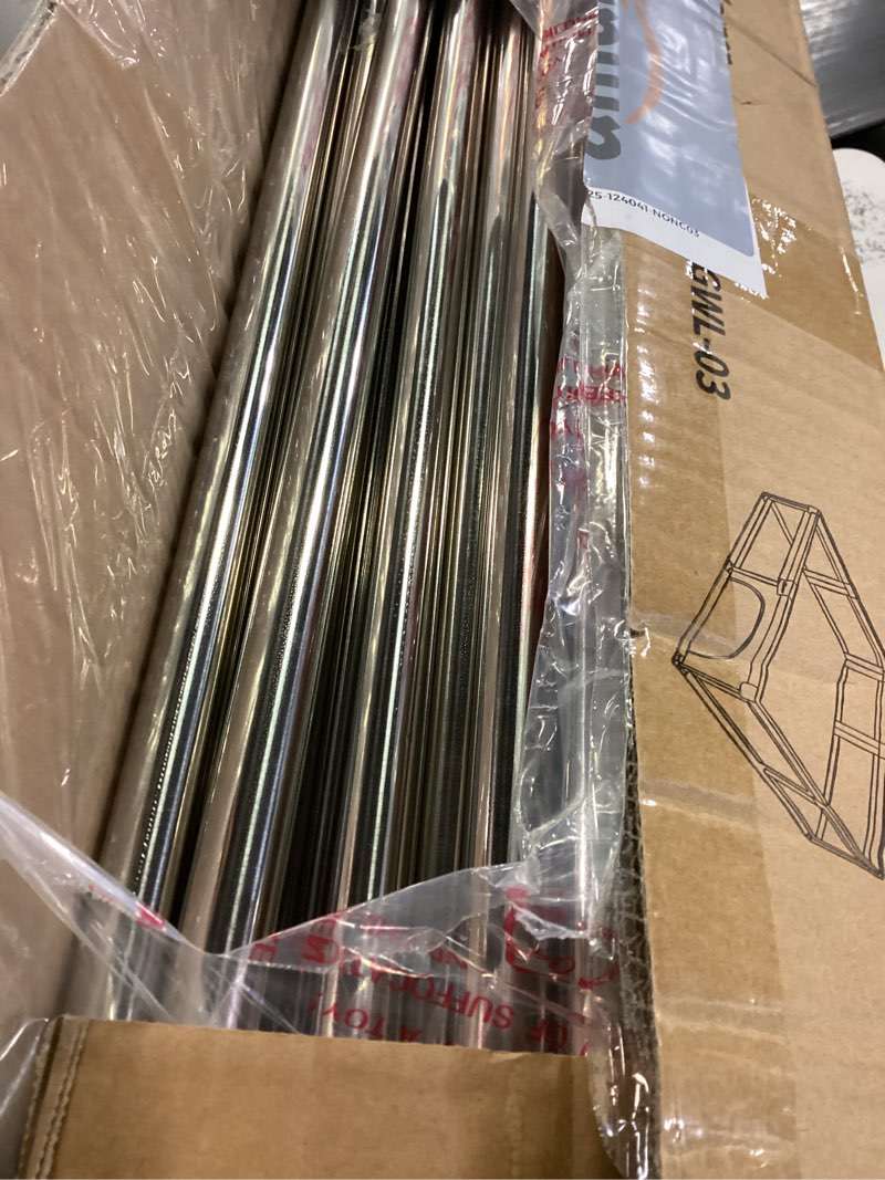 Condition photo showing Good Condition for 50x50x26 Inches Puppy Playpen with Gate, Dog Playpen for Puppies or Small Dogs, Sturdy Safety Dog Fence Pet Playpen with Thickened Fabric, High-Strength Nylon Wire Mesh for Indoor & Outdoor,Washable Black-Large